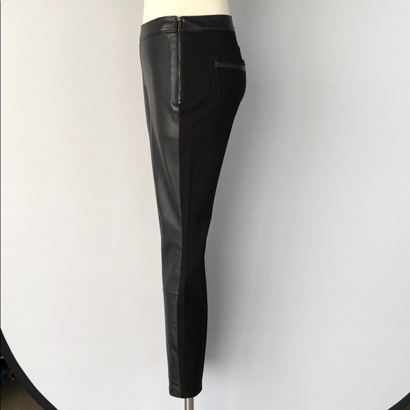 WHBM Vegan Leather Front Leggings Size 0 - Picture 6 of 15